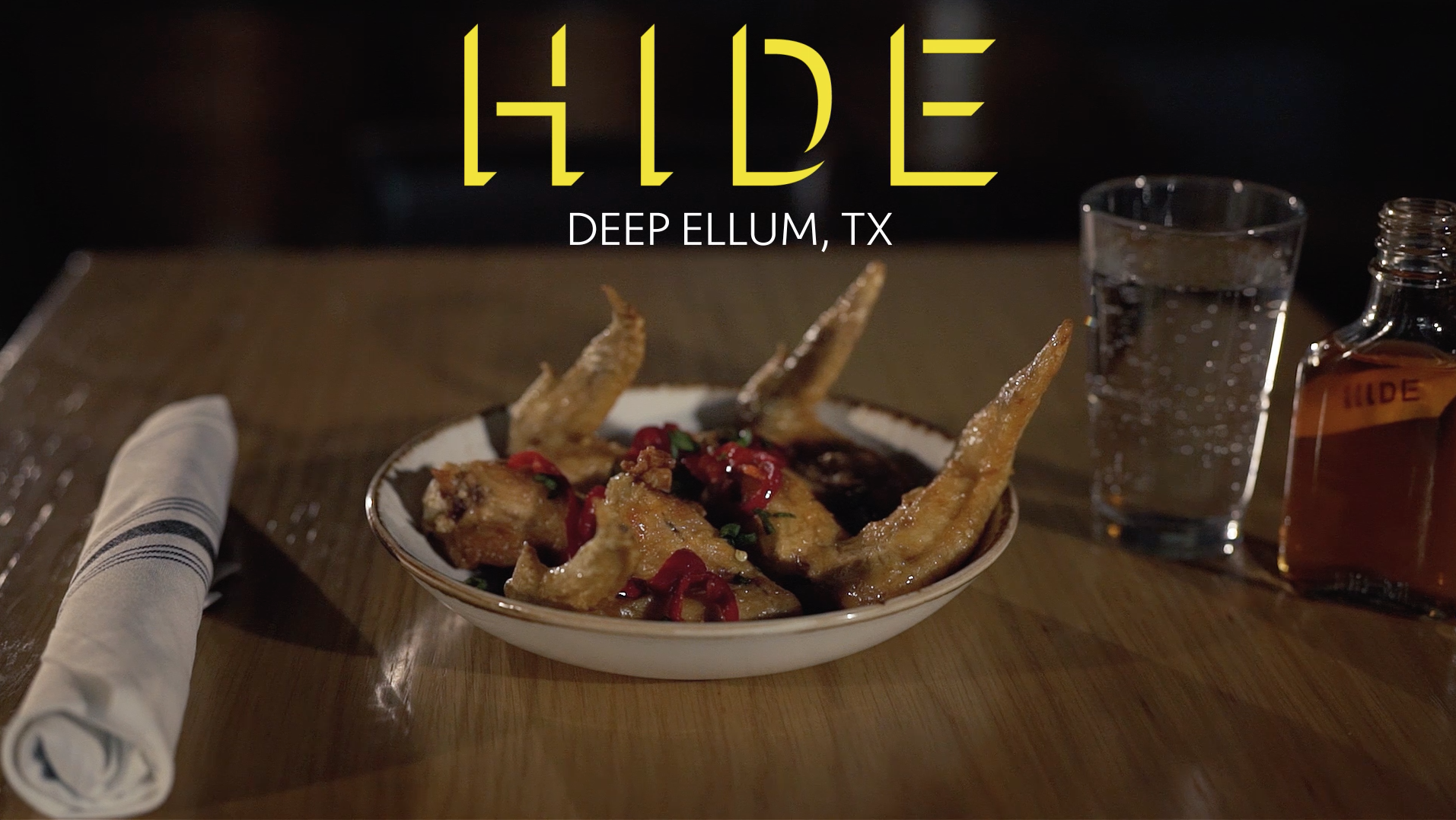 Hide Bar – Chicken Wings Promo